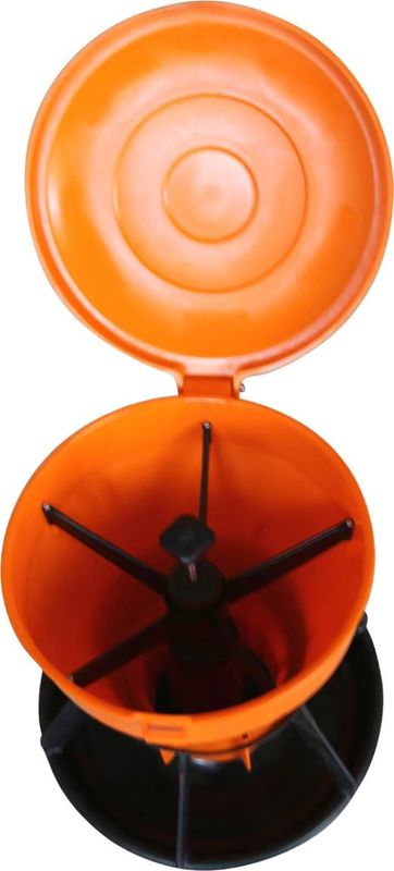 Poultry Plastic Feed Troughs Orange Plastic Animal Feed Troughs