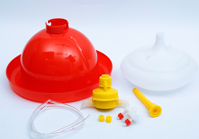 Gevogelte Huis Gebruik Plastic Automatische Kip Vogel Water Feeder Drinker Automatische Bell Drinker 5