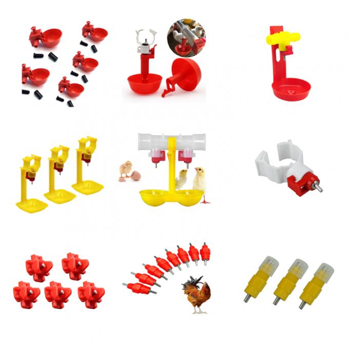 Drinknippelsysteem Slachtkuikens Gevogelte Drinklijn 50 mm-250 mm buis 6